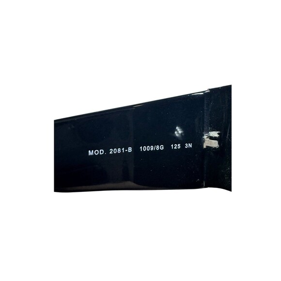 Versace 2081-B Black Sunglasses Shield Glitter Frame Vintage Shades w/ Case main image 4